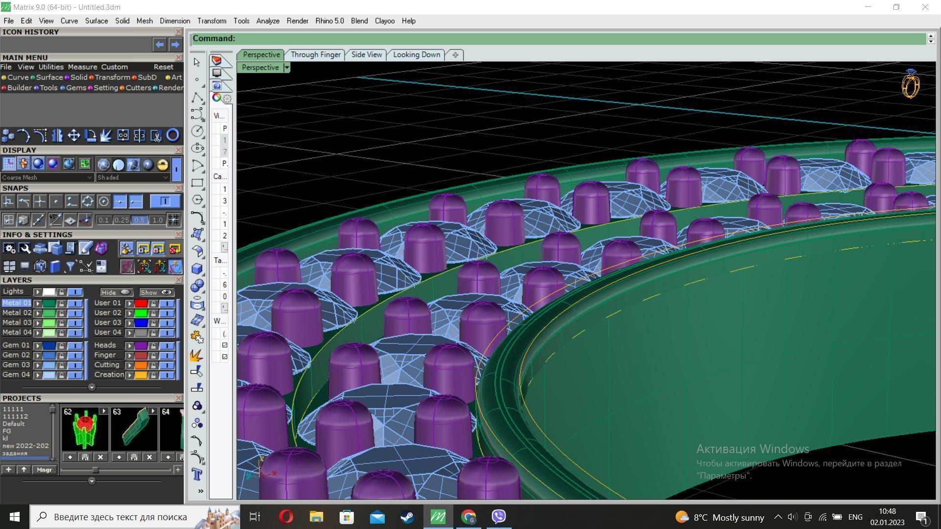 heart pendant Free 3D print model_2