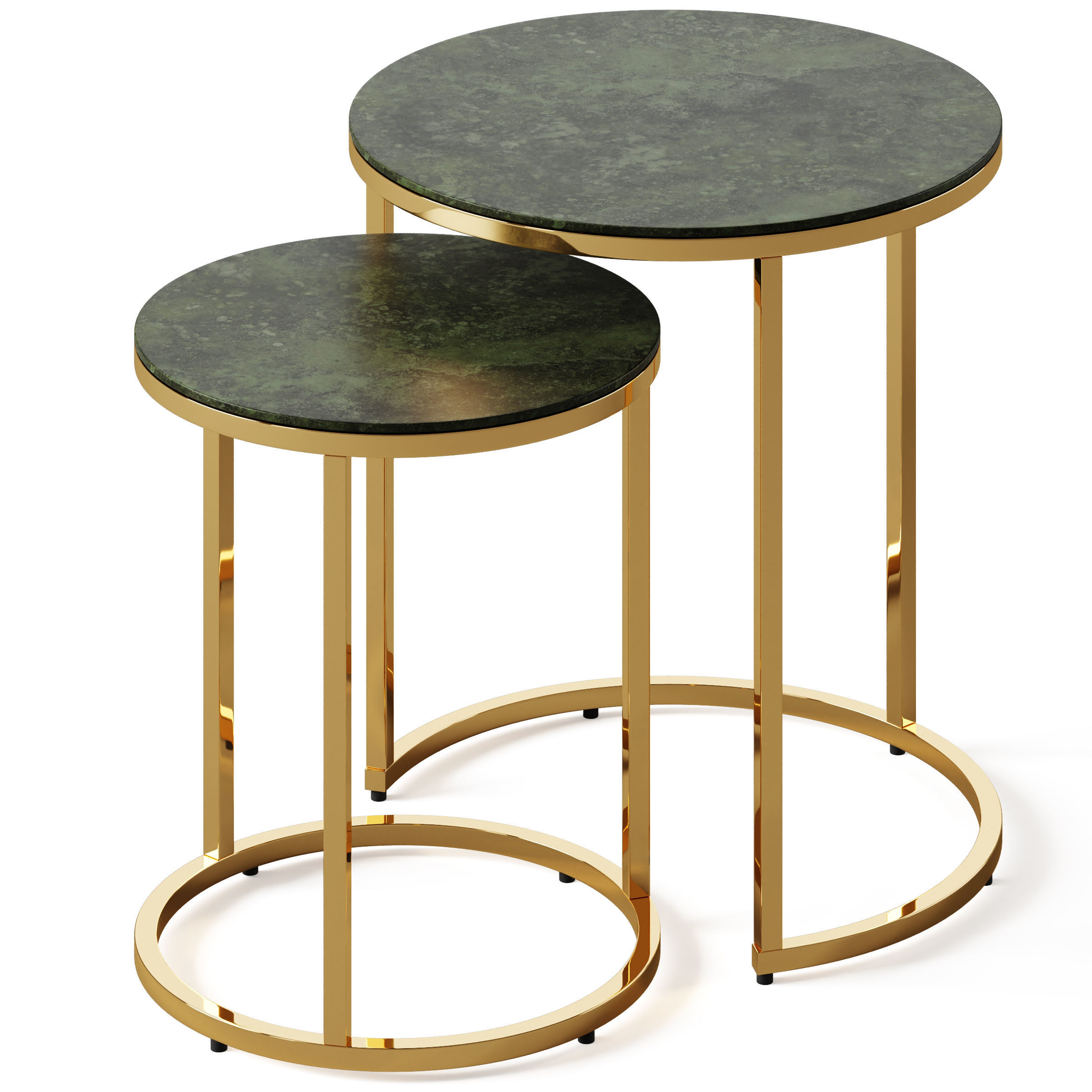 Alisma coffee tables by Actona 3D model_3