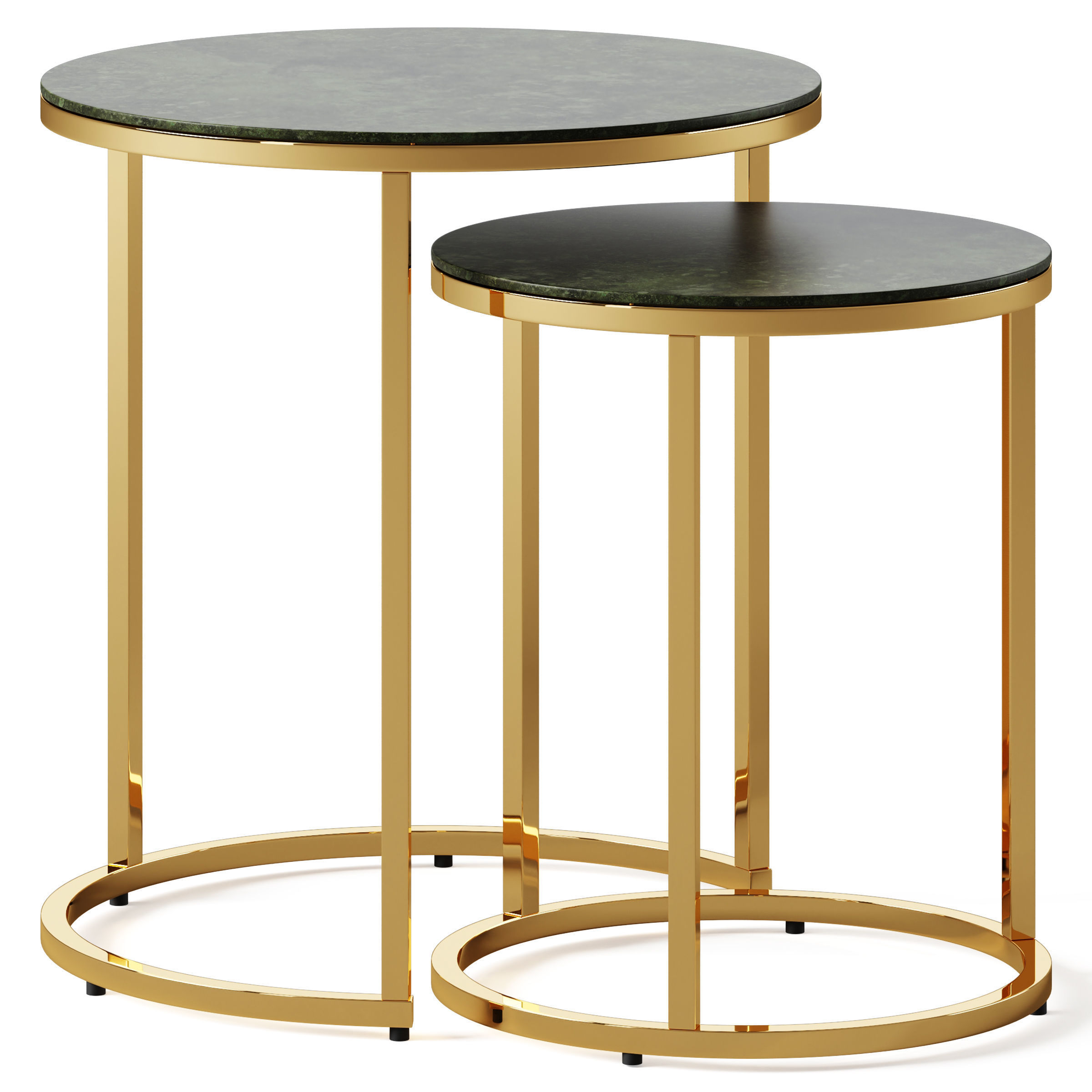 Alisma coffee tables by Actona 3D model_2