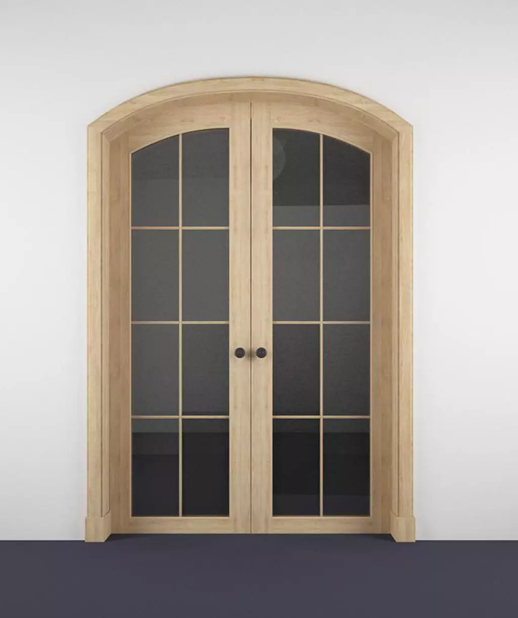 Wooden door Free 3D model