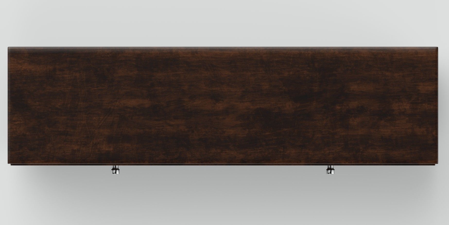 Cabinet wooden sideboard with circular design 3D model_8