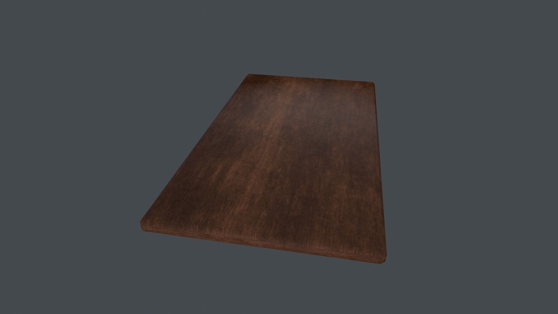 Cutting Board 3D Model Low-poly 3D model_2