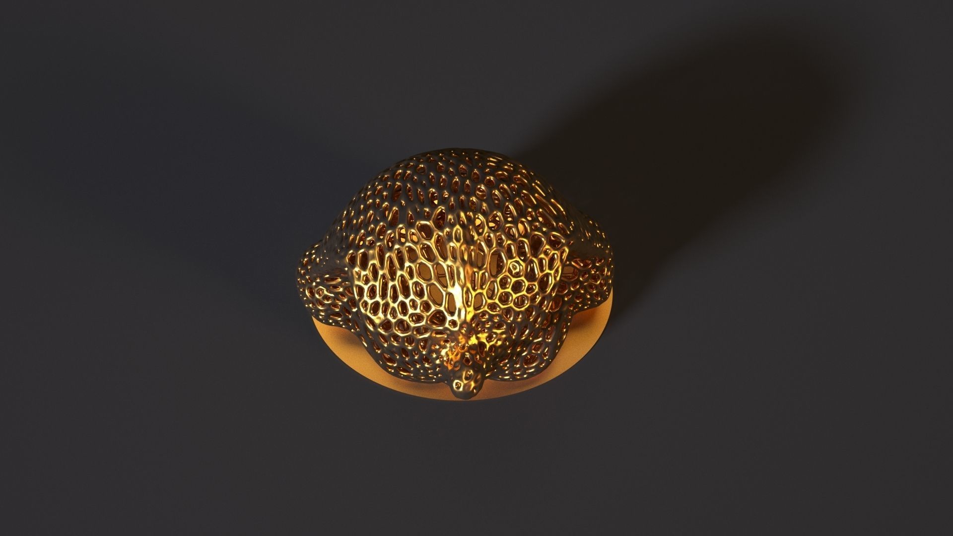 Tutankhamun Statue 3D print model_8