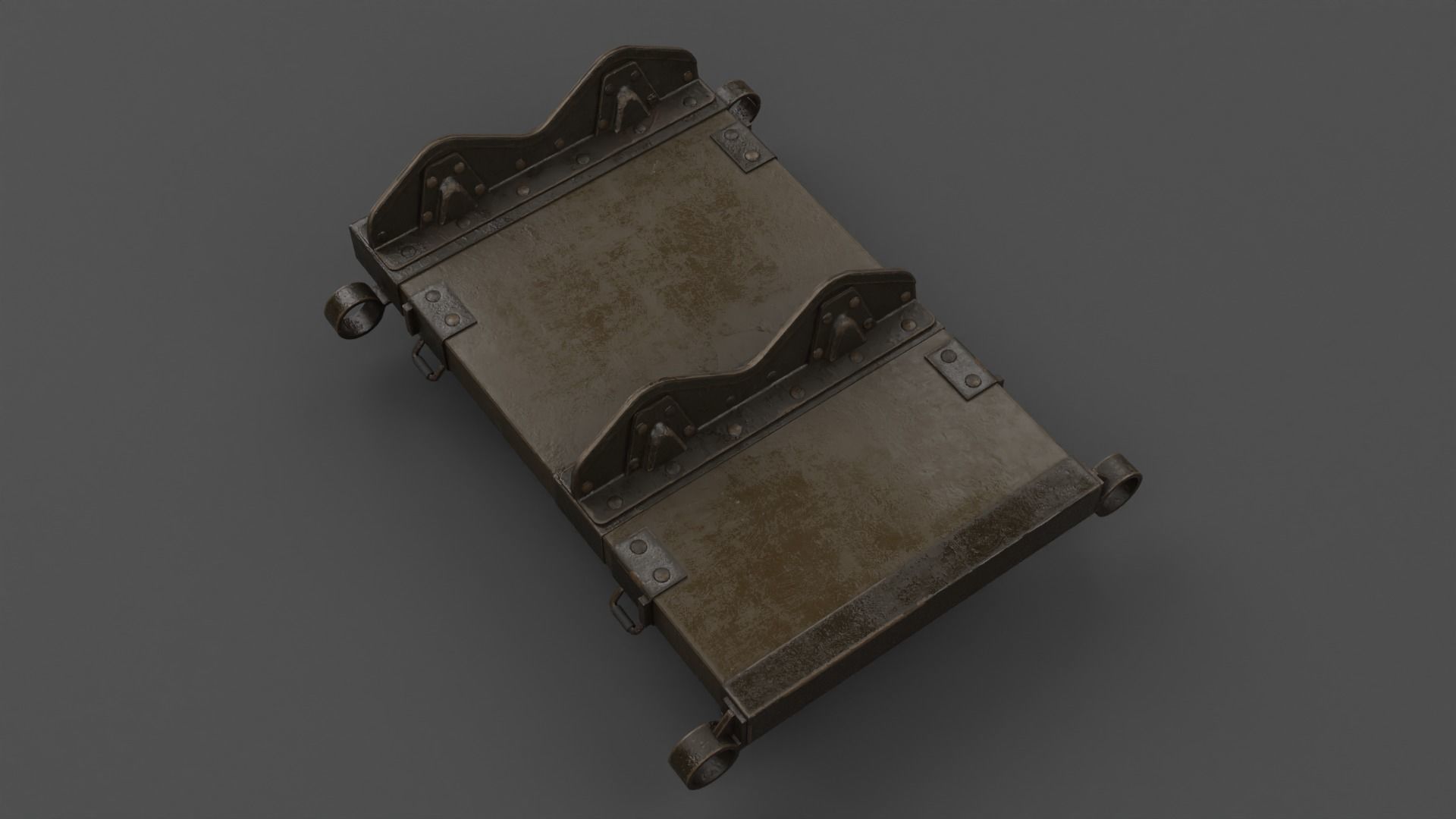 Type 11 70mm Infantry Mortar Low-poly 3D model_14