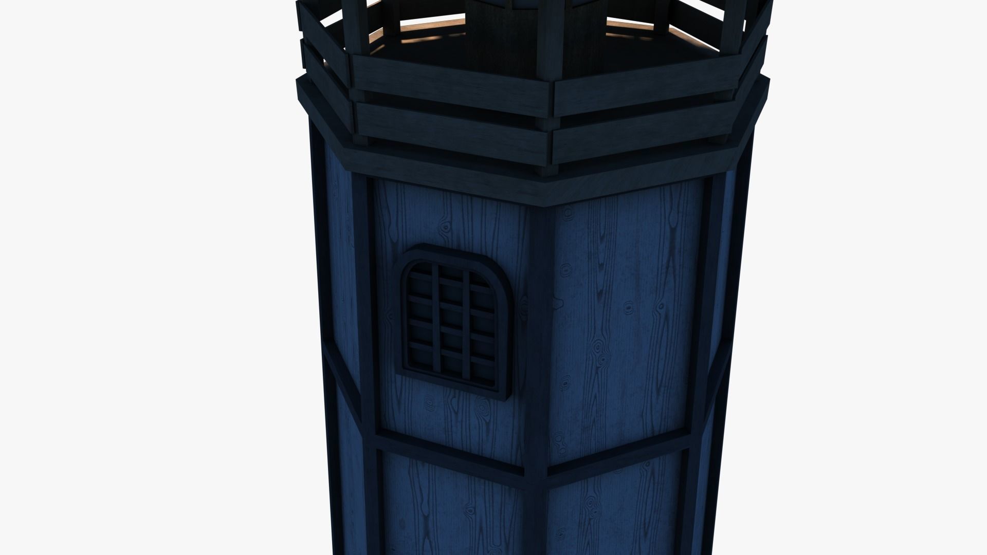 Lighthouse 02 Low-poly 3D model_5