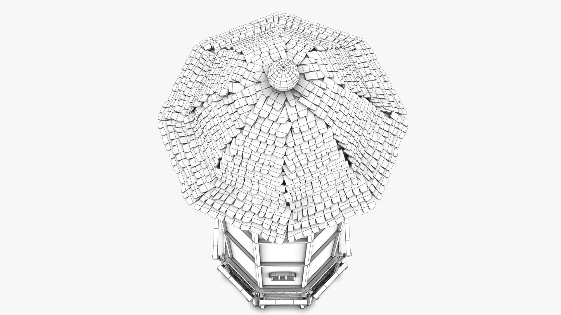 Lighthouse 02 Low-poly 3D model_8