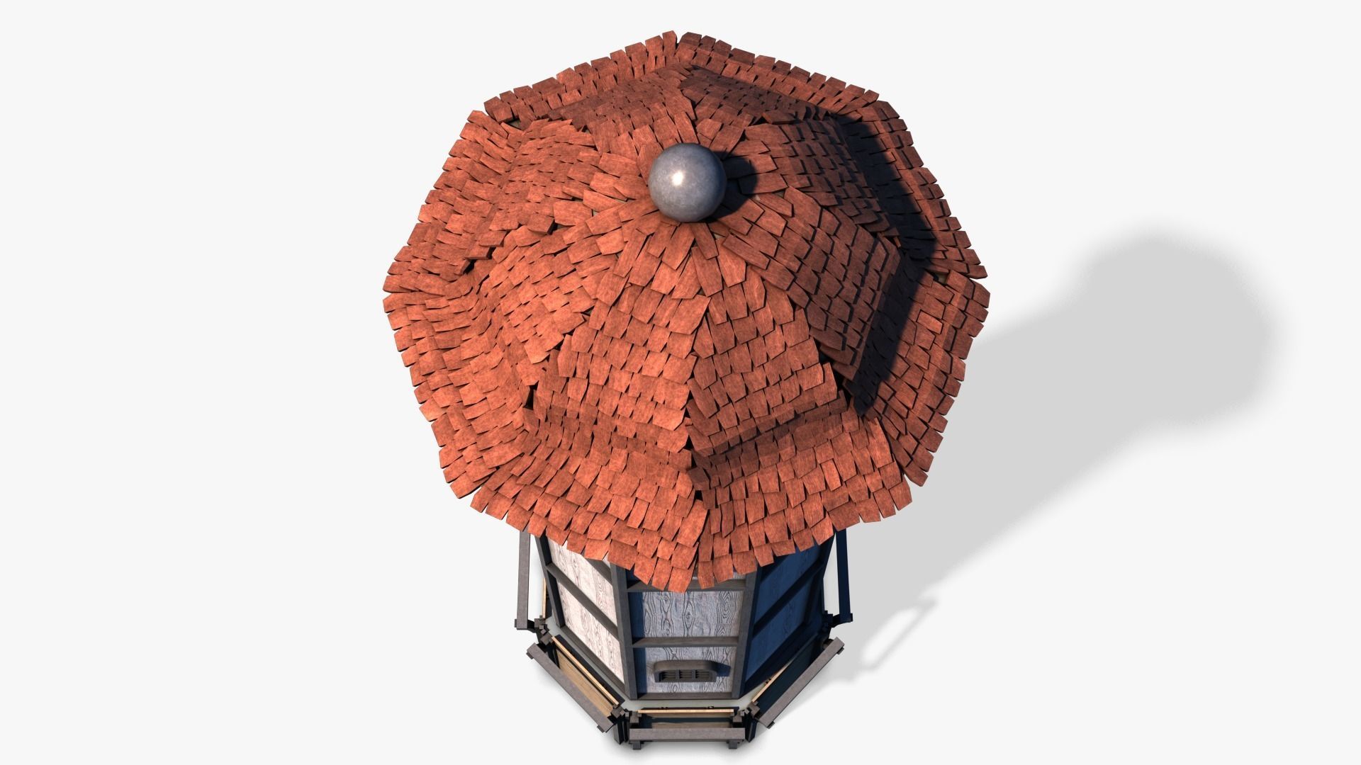 Lighthouse 02 Low-poly 3D model_2