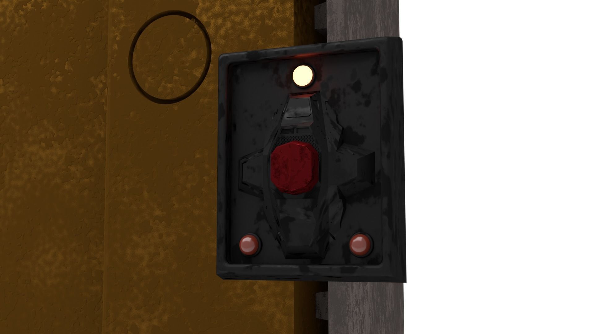 Rancor Cave Door 1-6 scale Hottoys 3D print model_6