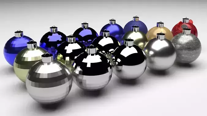Christmas Balls Set