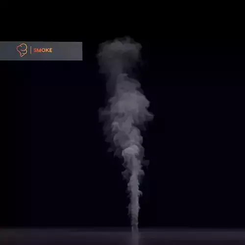 3D Smoke Signal Flare 3D model