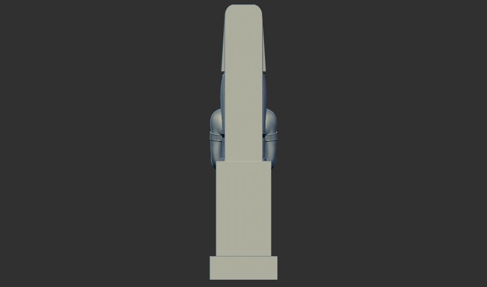 Ancient Egyptian God Montu statue 3d printable model 3D print model_10