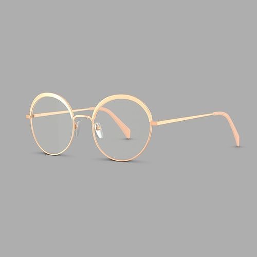 William Morris - ALBA C3 Glasses Low-poly 3D model