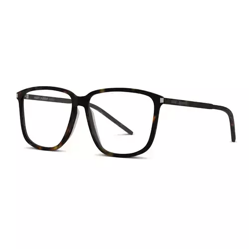 Saint Laurent - SL 404 002 Glasses Low-poly 3D model