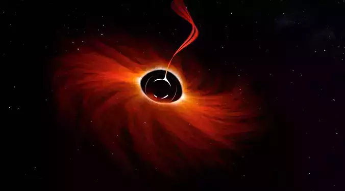Black Hole 3D model