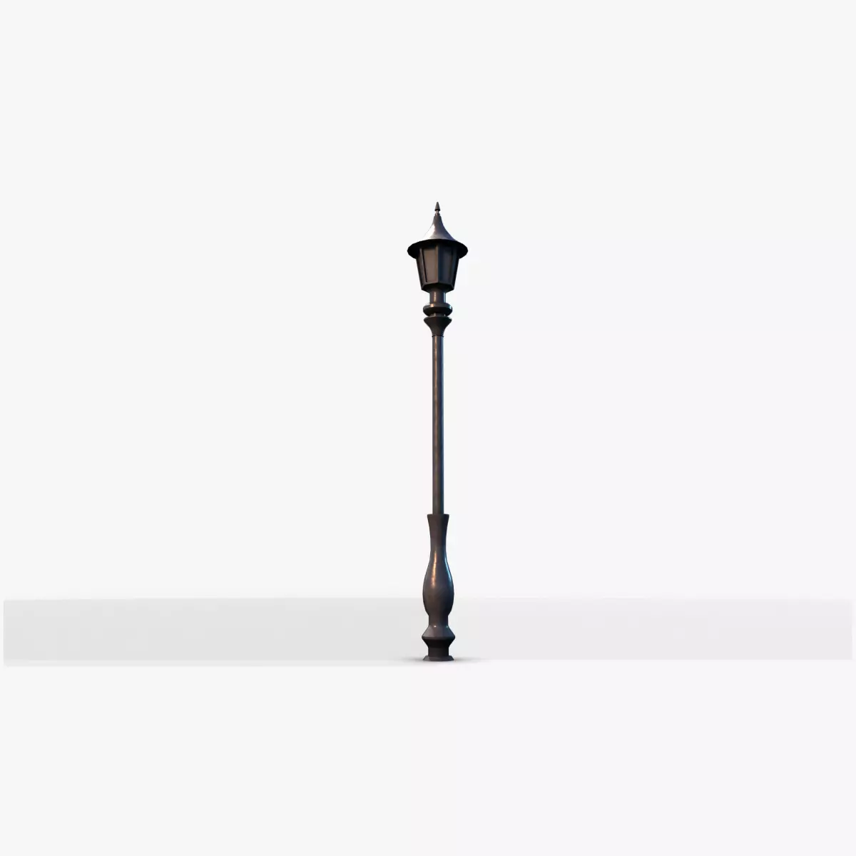 Street Light Low-poly 3D model