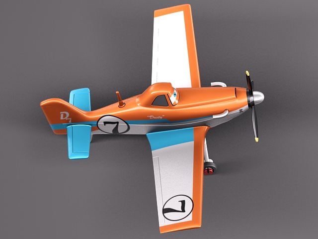 Disney Dusty Crophopper 3D model_6