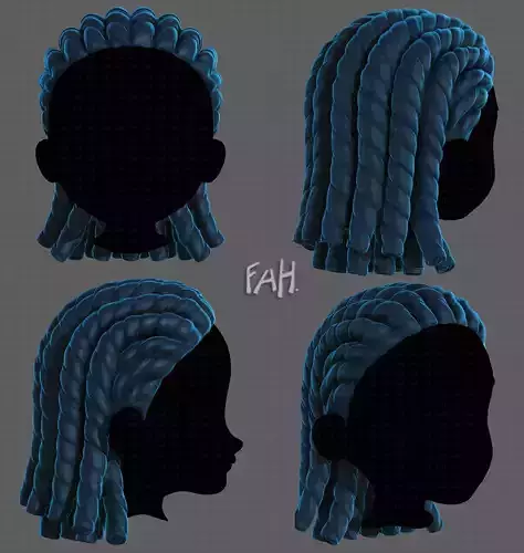 3D Hair style for boy V99