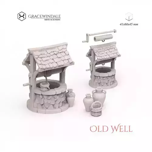 Old Well 3D print model