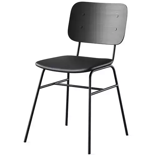 BRENT CHAIR BLACK by Rowico Home