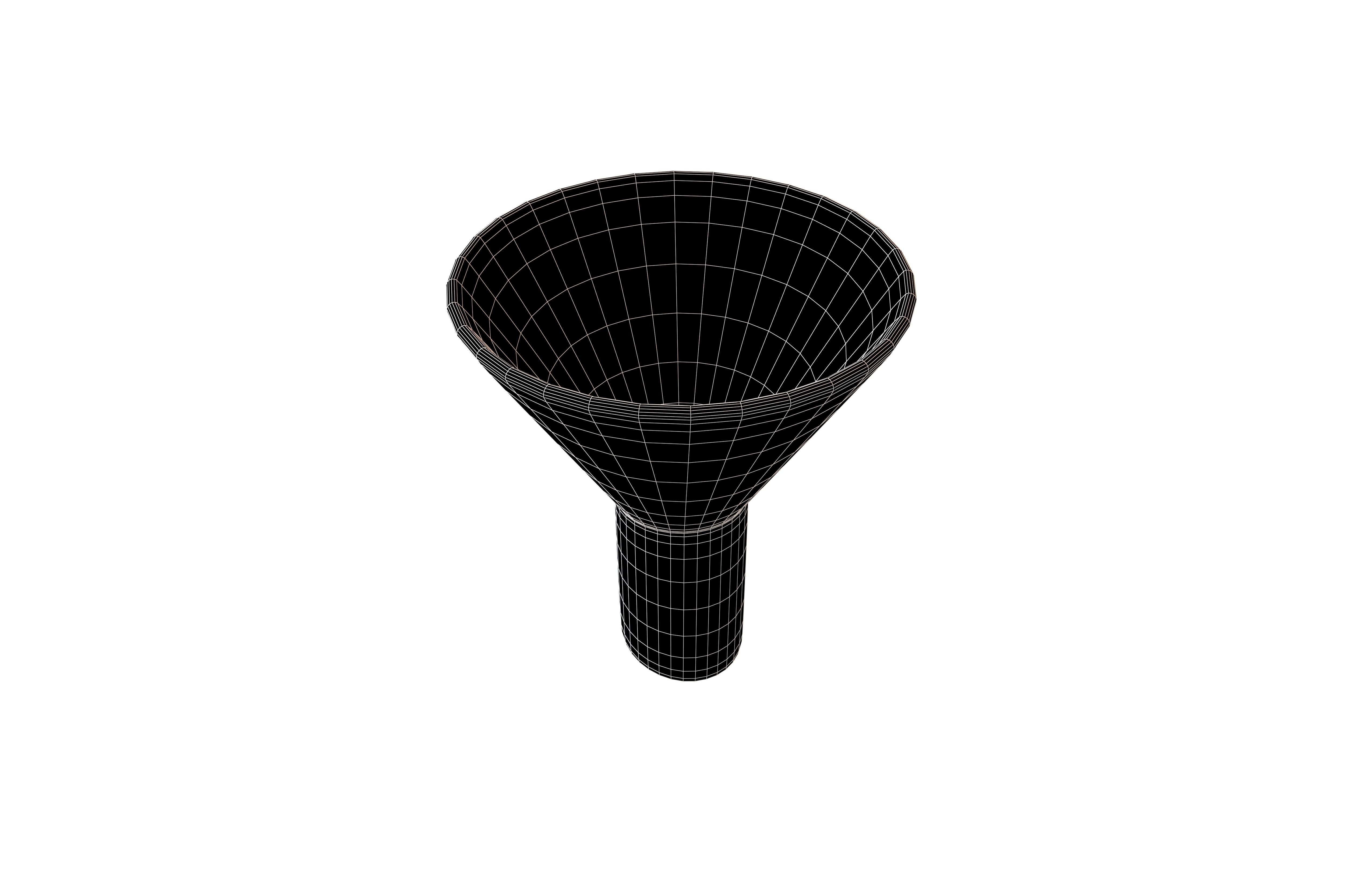 Cartoon Funnel v1 003 Low-poly 3D model_5