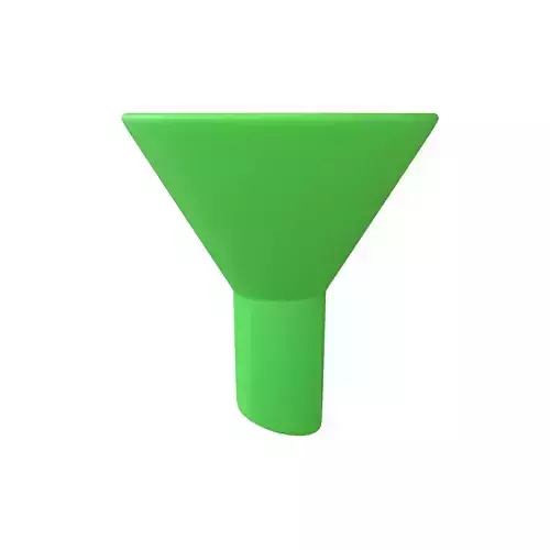 Cartoon Funnel v1 003 Low-poly 3D model