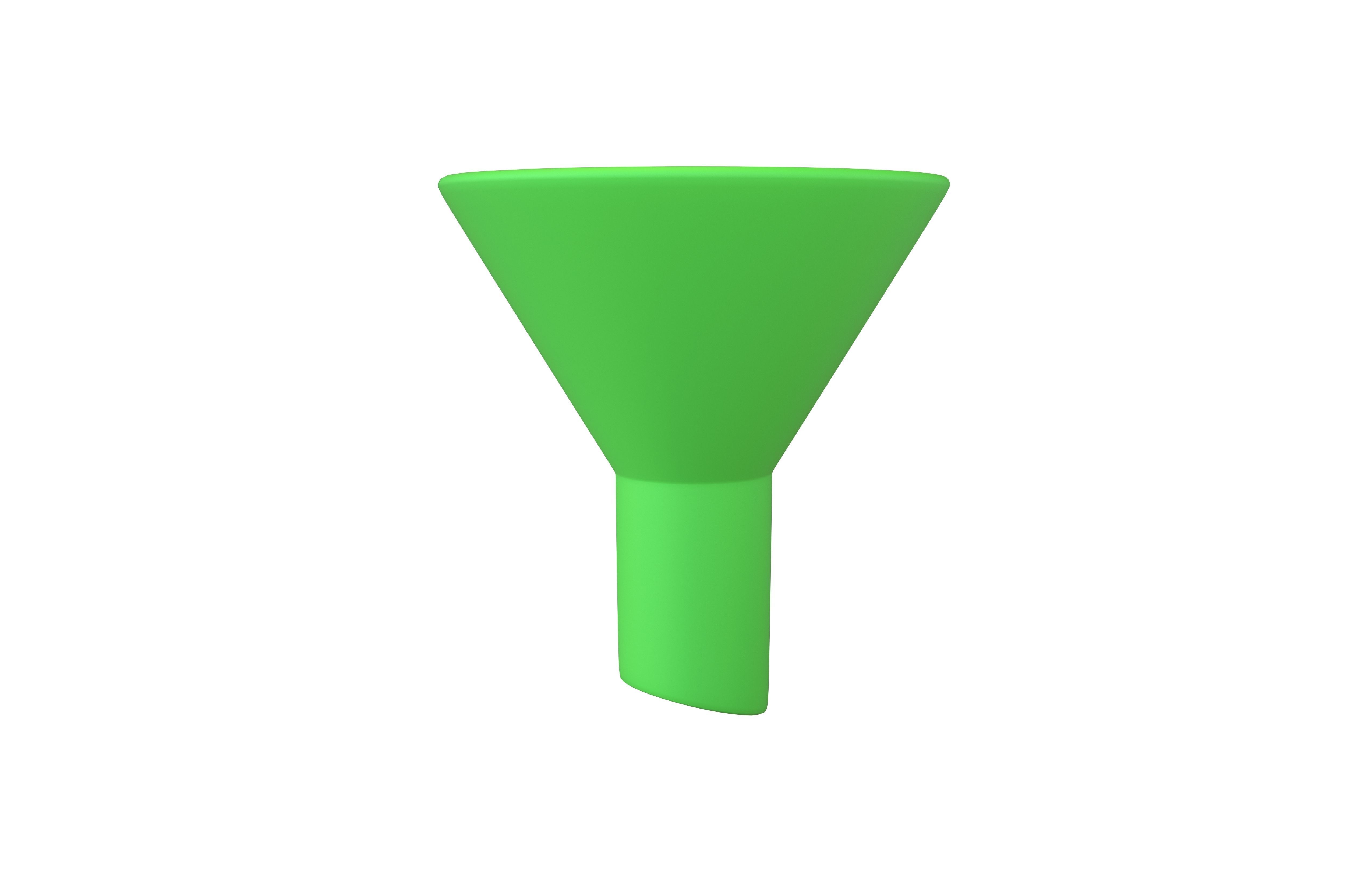 Cartoon Funnel v1 003 Low-poly 3D model_1