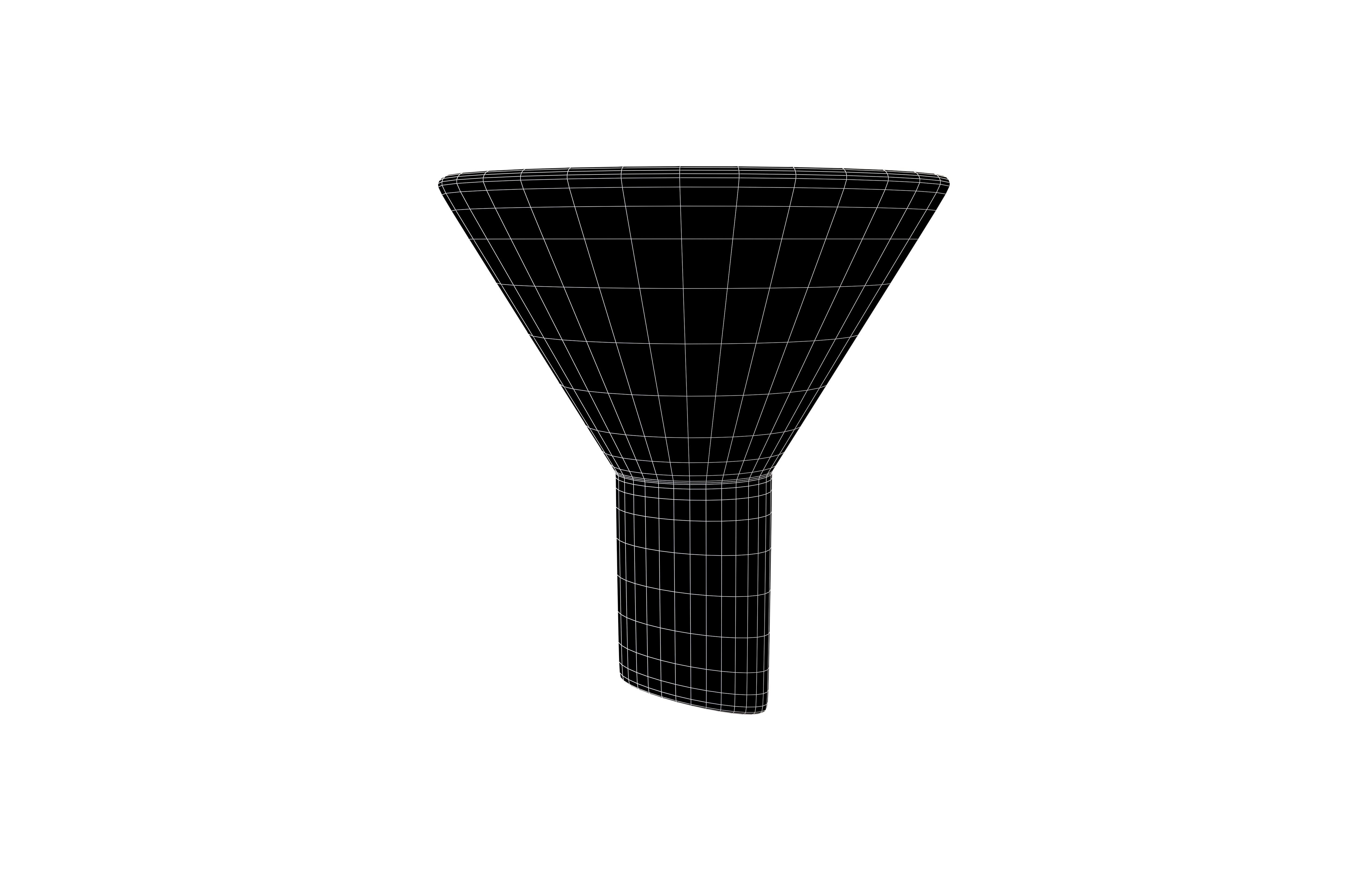 Cartoon Funnel v1 006 Low-poly 3D model_4