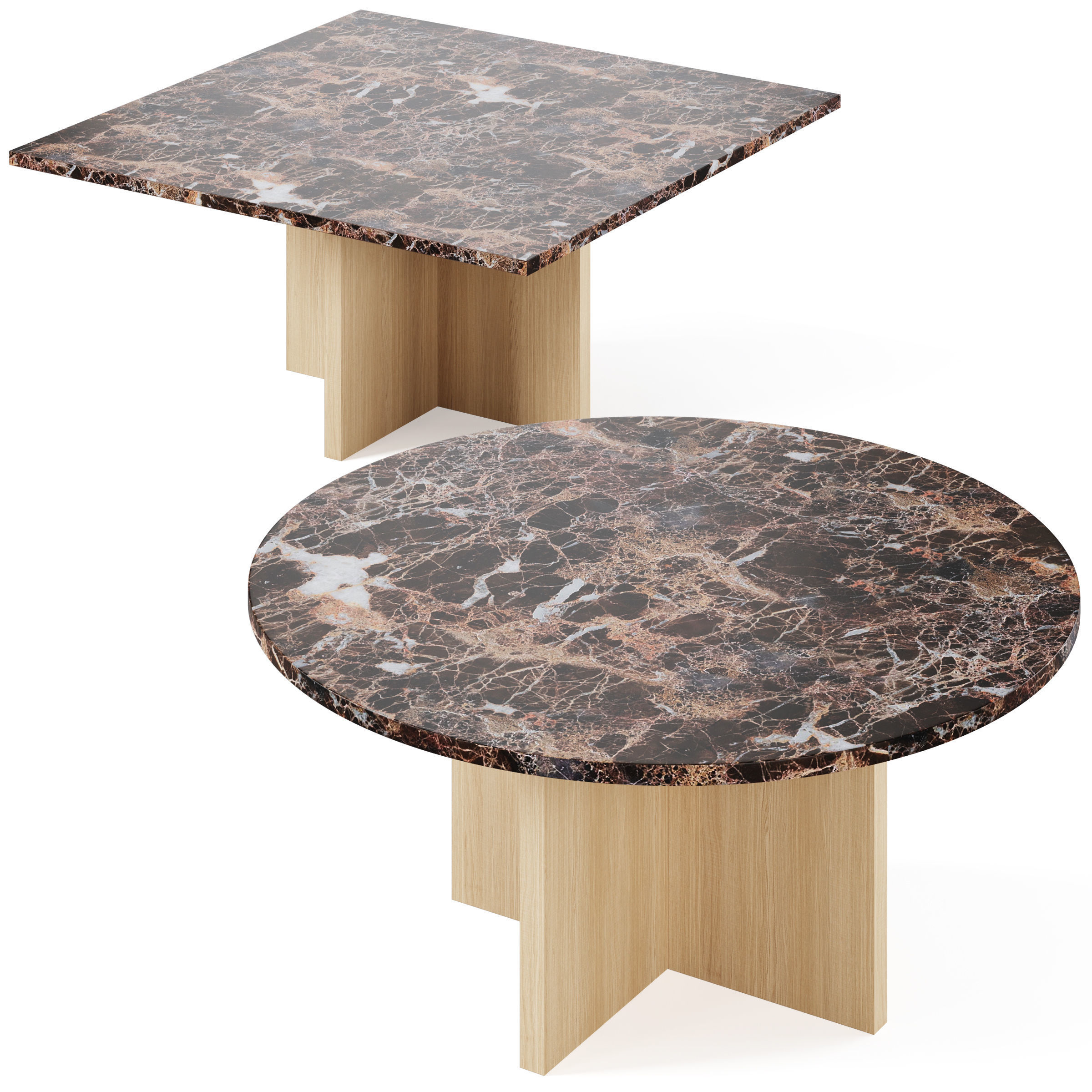 BROOKSVILLE COFFEE TABLE by Rowico Home 3D model_2