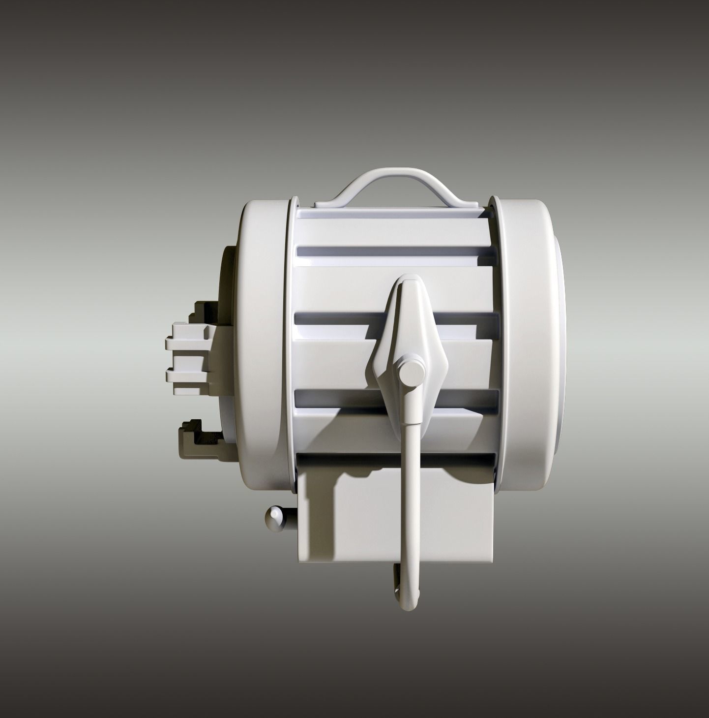 Mole Richardson Studio Lamp 3D print model_4