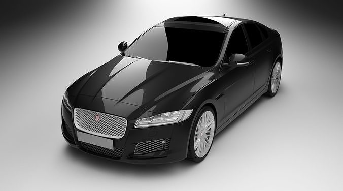 Jaguar XF 2013 3D model
