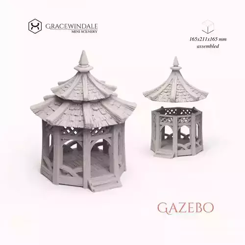 Gazebo by Gracewindale 3D print model
