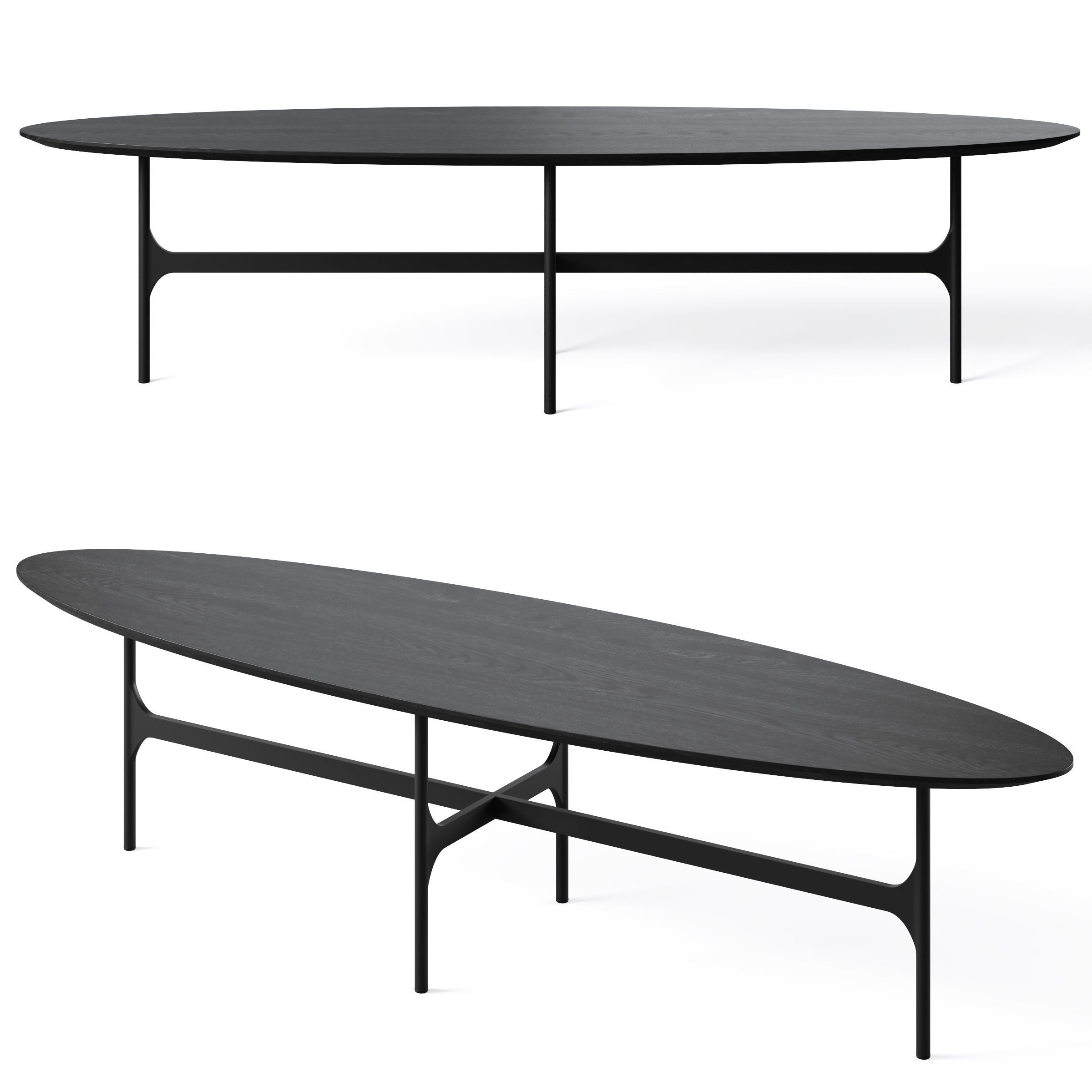 Coffee table COLTON by Rowico Home 3D model_1