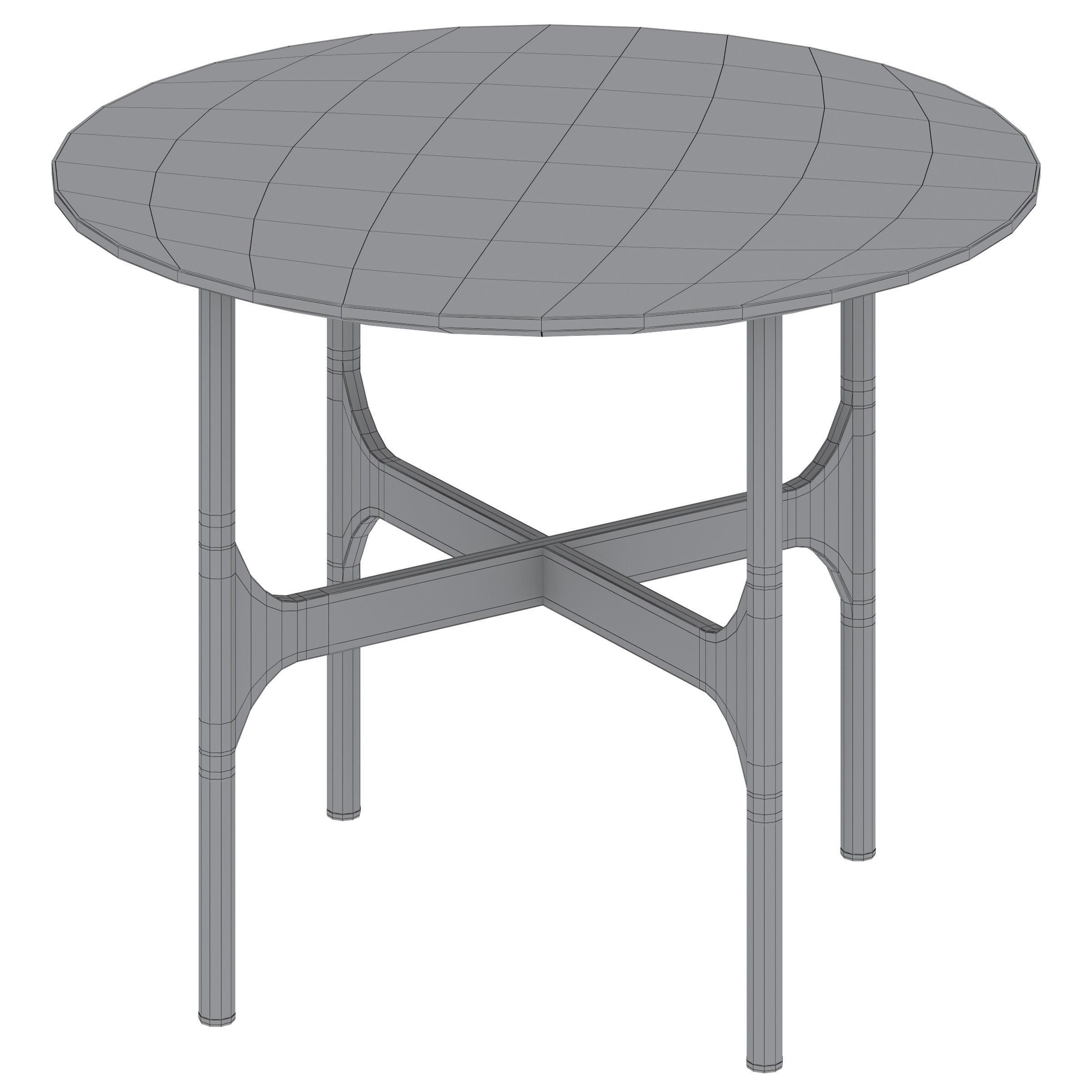 Coffee table COLTON by Rowico Home 3D model_4