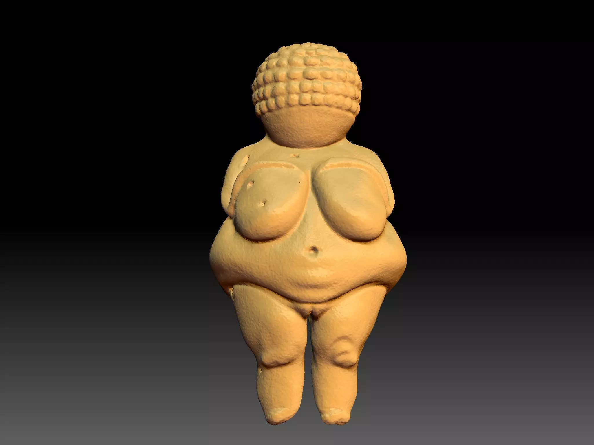 Venus of Willendorf 3D print model_0