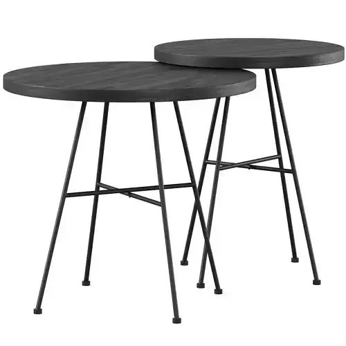 GRAFTON NESTING TABLES by Rowico Home 3D model