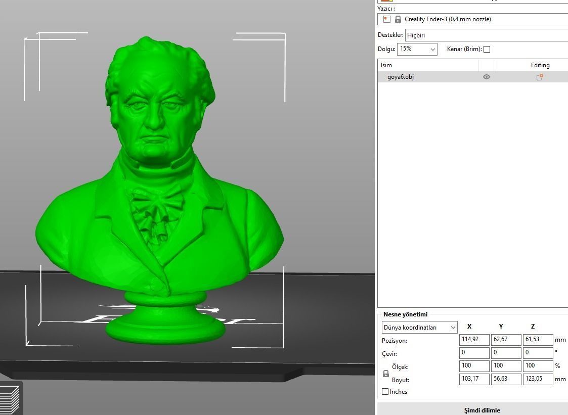Francisco Goya 3D print model_4