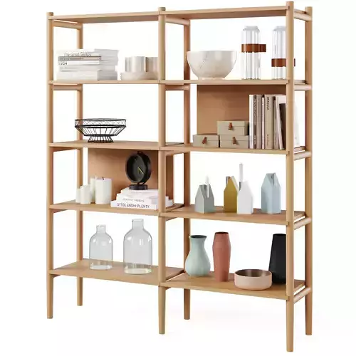 Bookcase HOLTON by Rowico Home