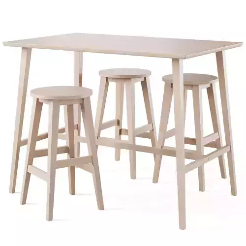 Bar table JENSON and bar stool AUSTIN by Rowico Home