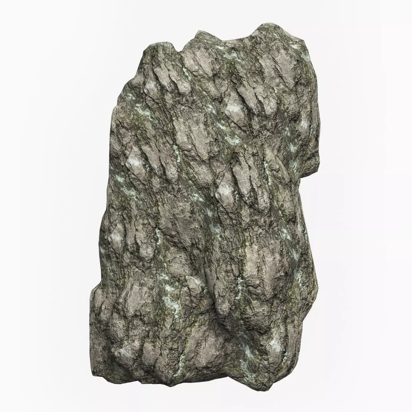 Low Poly Rock Cliff 01 Low-poly 3D model_0