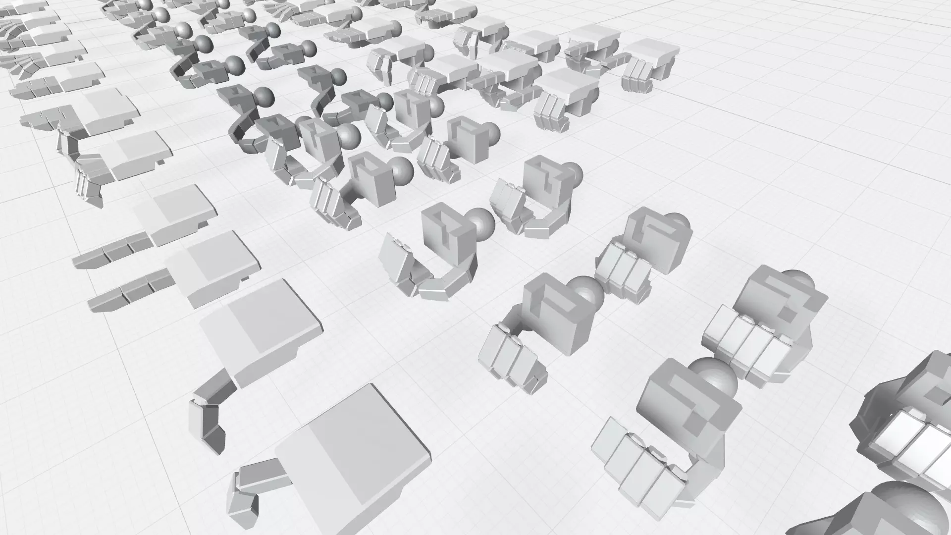 MHO02 Simple HG EFSF Hands 3D print model