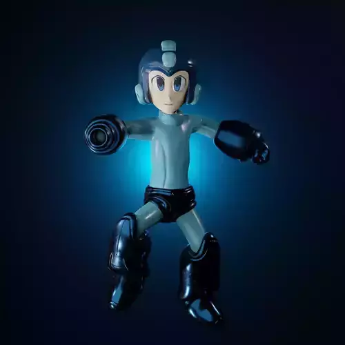 Rockman rigged Ready for Game