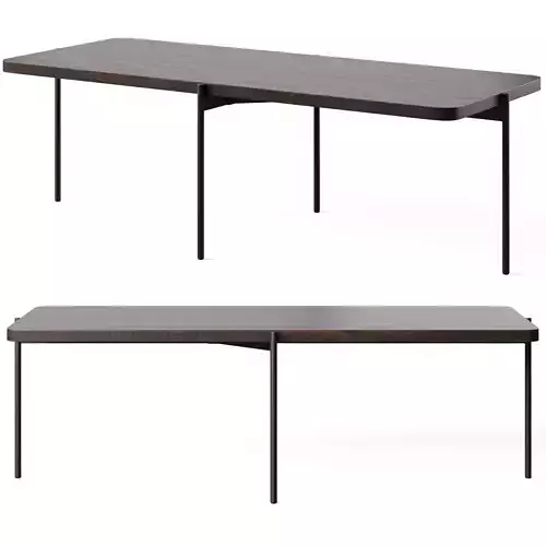 Coffee table SHELTON by Rowico Home