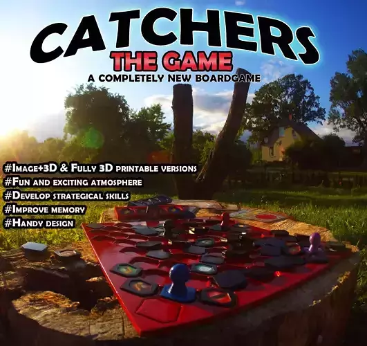Catchers - The Game 3D print model