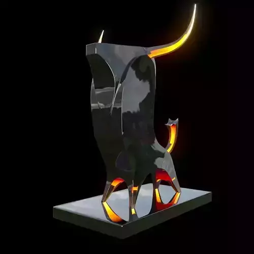 Statue Bull Sculpture