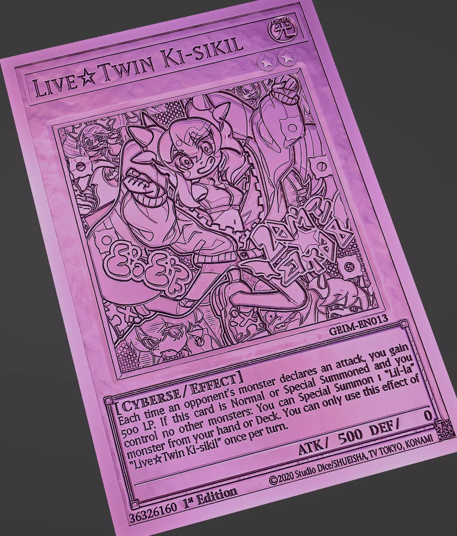 live twin ki-sikil - yugioh 3D print model