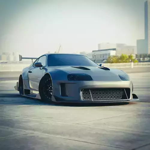 Toyota Supra MK4 Tuned 3D model