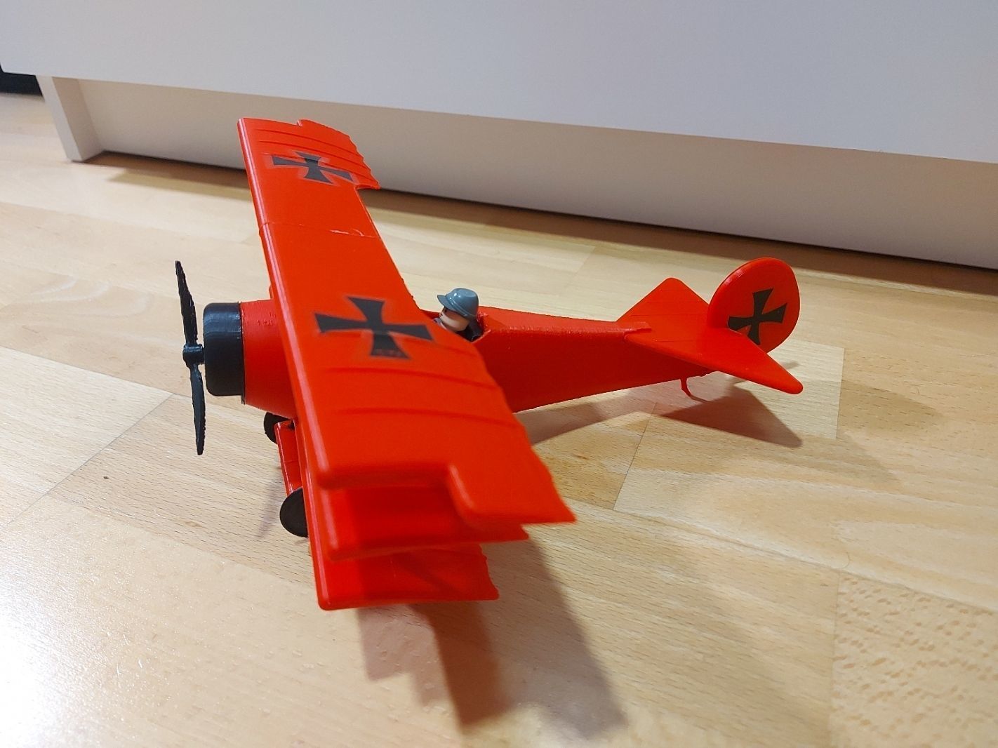 Fokker DR1 for LEGO 3D print model_1