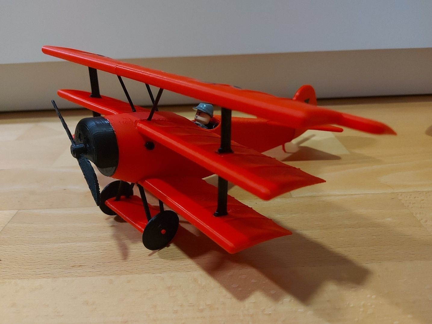 Fokker DR1 for LEGO 3D print model_2