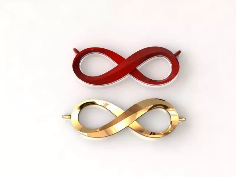 infinity braclate 3D print model_0