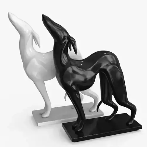 Dog Statuette